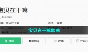 《抖音》宝贝在干嘛歌曲介绍