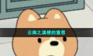 《抖音》云南之滇梗的意思介绍