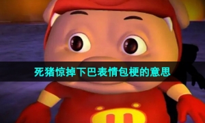 《抖音》死猪惊掉下巴表情包梗的意思介绍