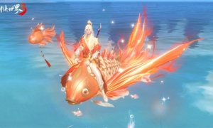 乘鲤游江湖《剑侠世界3》仲夏乘梦坐骑今日上线！