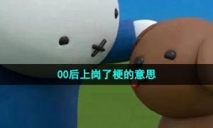 《抖音》00后上岗了梗的意思介绍