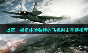 以第一视角体验独特的飞机射击手游推荐