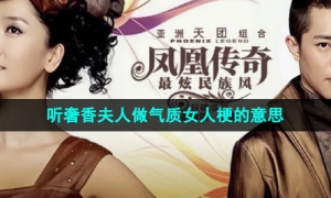 《抖音》听奢香夫人做气质女人梗的意思介绍