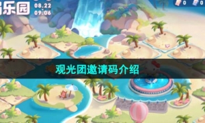 《王者荣耀》观光团邀请码介绍