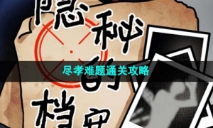 《隐秘的档案》尽孝难题通关攻略