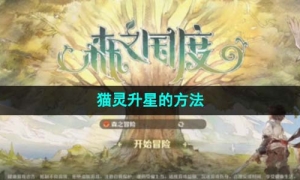 《森之国度》猫灵升星的方法