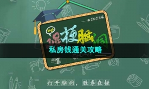 《爆梗脑洞》私房钱通关攻略