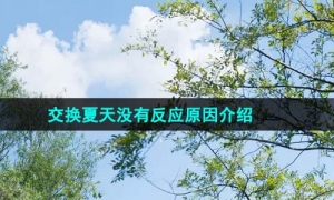 《抖音》交换夏天没有反应原因介绍