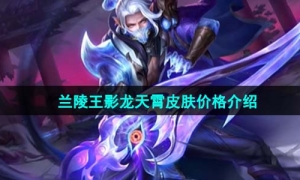 《王者荣耀》兰陵王影龙天霄皮肤价格介绍