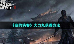 《我的侠客》大力丸获得方法