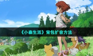 《小森生活》背包扩容方法