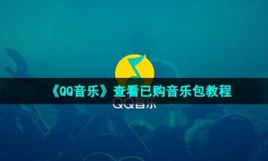 《QQ音乐》查看已购音乐包教程