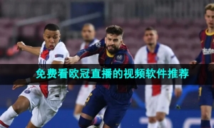 免费看2024年欧冠直播的视频软件推荐