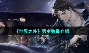 《世界之外》男主数量介绍