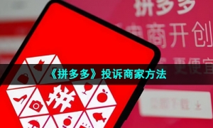 《拼多多》投诉商家方法