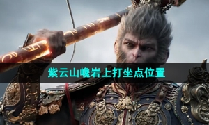 《黑神话悟空》紫云山巉岩上打坐点位置