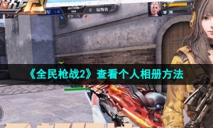 《全民枪战2》查看个人相册方法