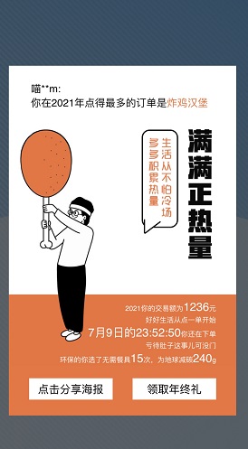 《饿了么》2021年度账单查看攻略