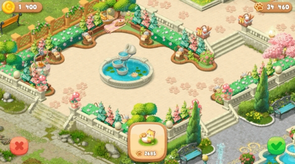 《梦幻花园》版本更新梦幻童话季解锁限定粉色城堡