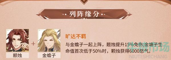 《元尊》颛烛阵容搭配推荐