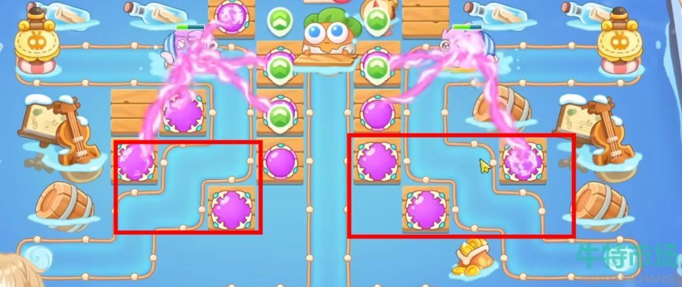 《保卫萝卜4》暖暖汤泉第2关通关攻略