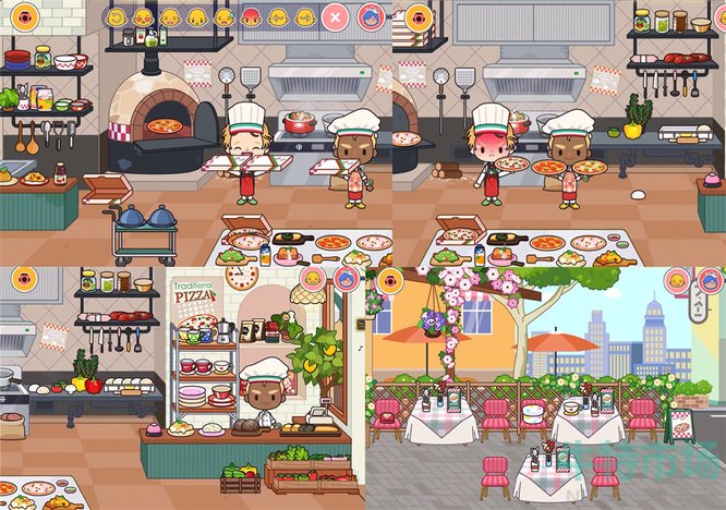 《米加小镇世界》更新披萨店方法