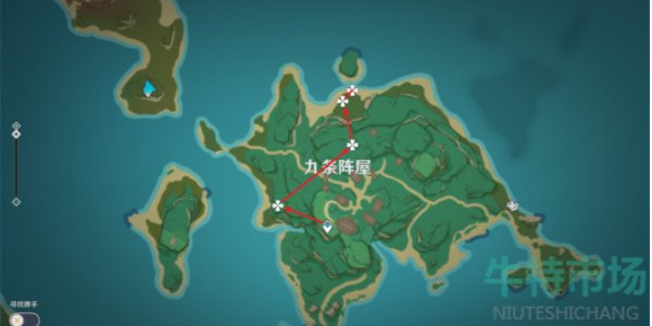 《原神》5.0版鬼兜虫采集路线
